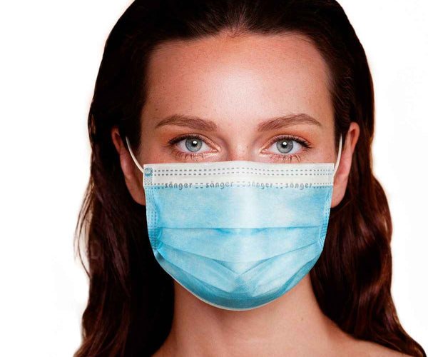 EN 14683 Maske 50 Stück Berkemed Chirurgische OP-Maske EN 14683 Typ IIR – 50 Stück, 3-lagig, Hoher Filterwirkungsgrad, CE-zertifiziert