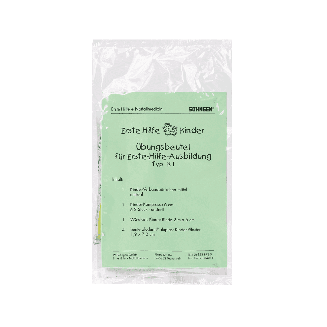 Übungsset EH Kinder Typ K 1 für Erste-Hilfe-Ausbildung