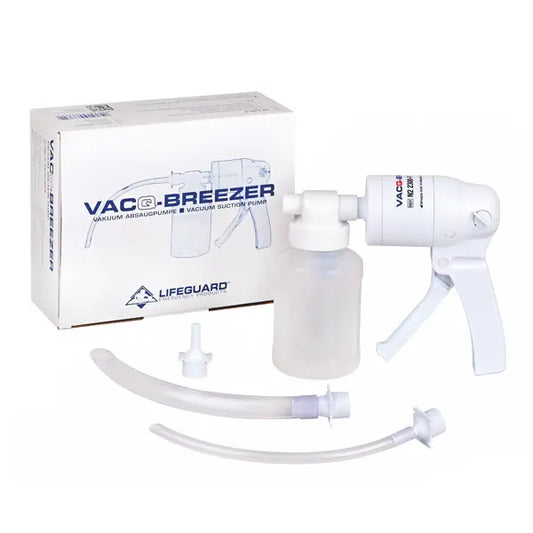 Handabsaugpumpe / Vacq-Breezer Vakuum Absaugpumpe Spezial-Set