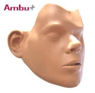 Ambu Man Gesichtsmasken 5 Stück für CPR-Trainingspuppen, realistische Ersatzmasken für Erste Hilfe Ausbildung und Notfalltraining.