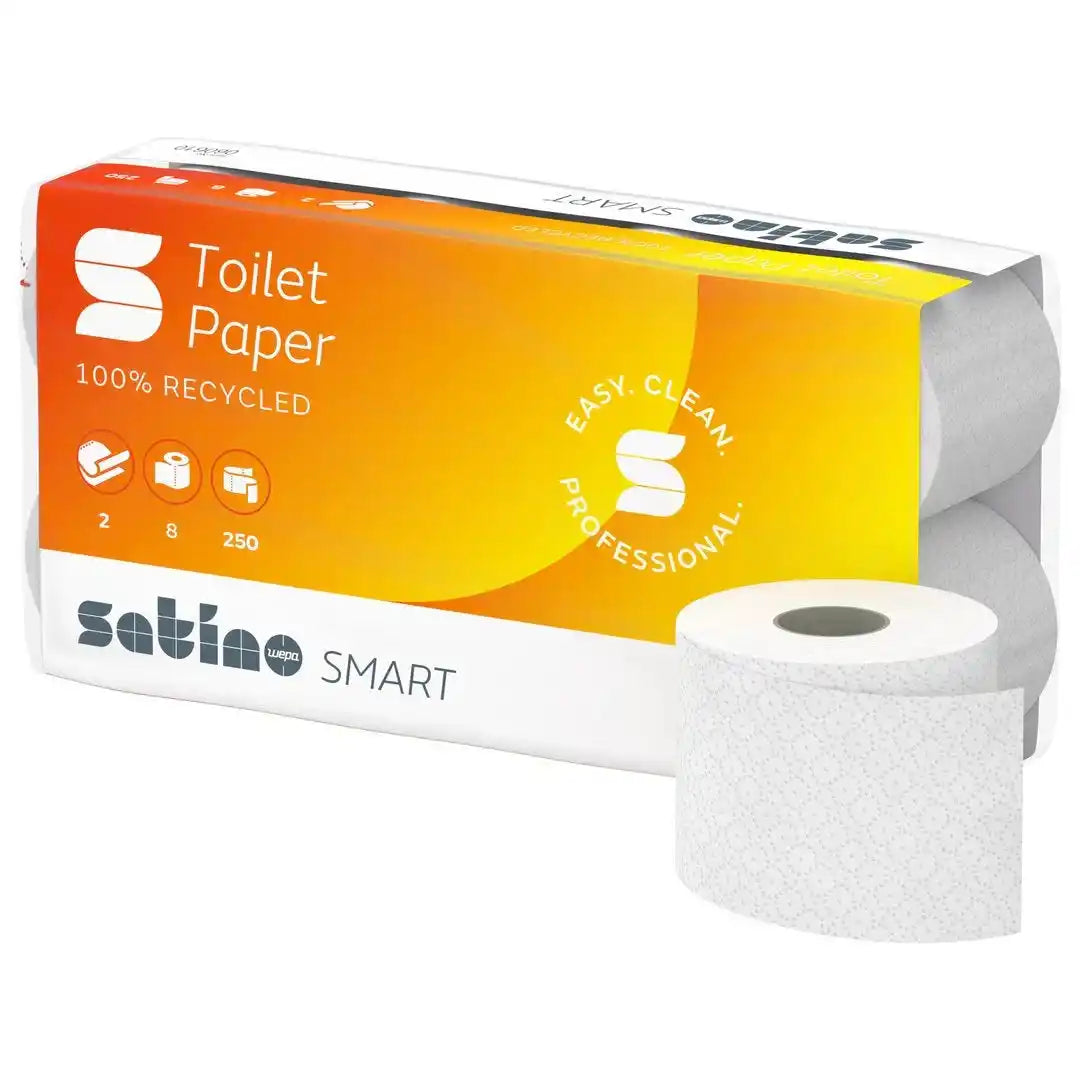 Toilettenpapier SATINO SMART 250 Blatt 2-lagig weiss