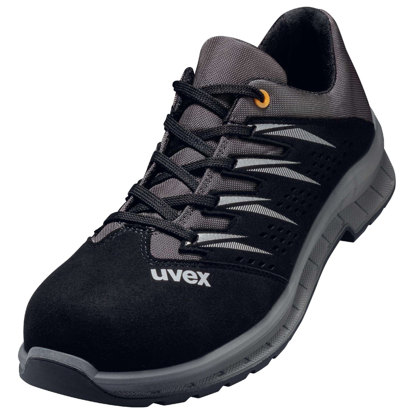 Uvex 2 Trend Sicherheitsschuh S3 grau Halbschuh mit ergonomischer Sohle und atmungsaktivem Obermaterial für Montage und Produktion.