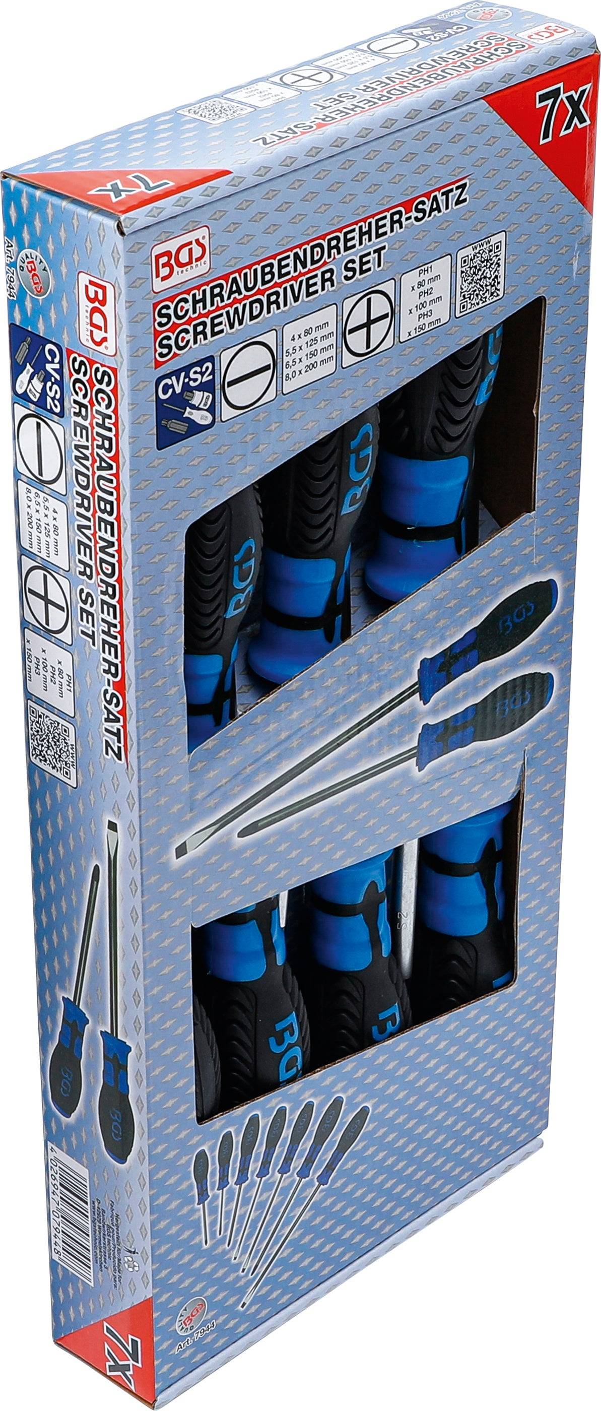 Schraubendreher-Satz BGS 7-tlg., Medasi.shop, Screwdrivers
