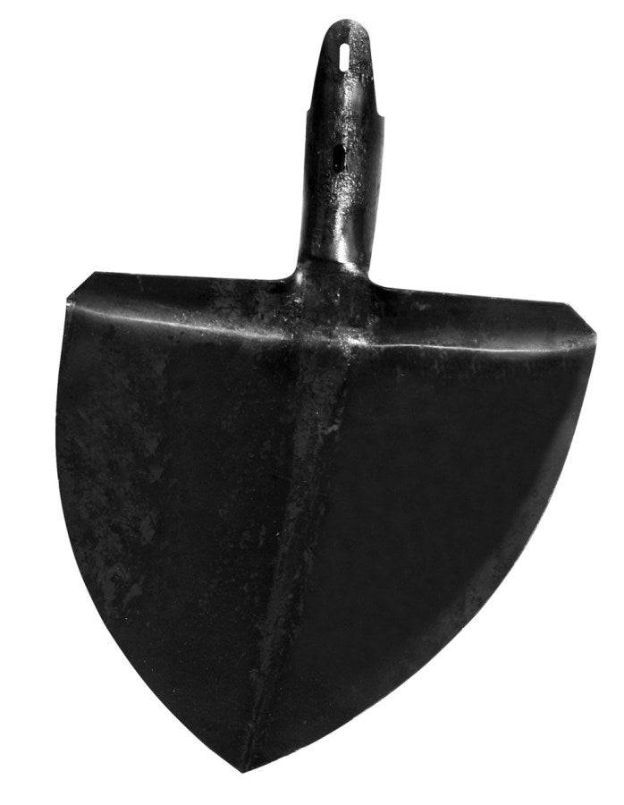 Schwarze Bayerische Sandschaufel Größe 5 mit 30 cm Länge und 30 cm Breite, ideal für schwere Gartenarbeiten und Sandbewegung.