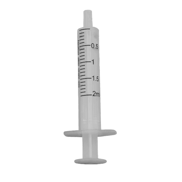 Sterile 2ml Einmalspritze Medimex, latexfrei und DEHP-frei mit klarer Skala. Ideal für präzise Dosierung im medizinischen Einsatz.