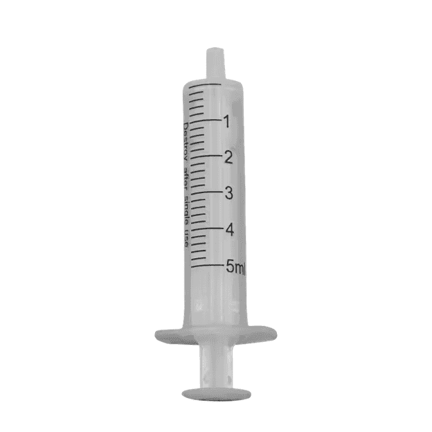 5ml Einmalspritze Steril Medimex mit gut lesbarer Graduierung, PVC- und latexfrei. Perfekt für medizinische Anwendungen geeignet.