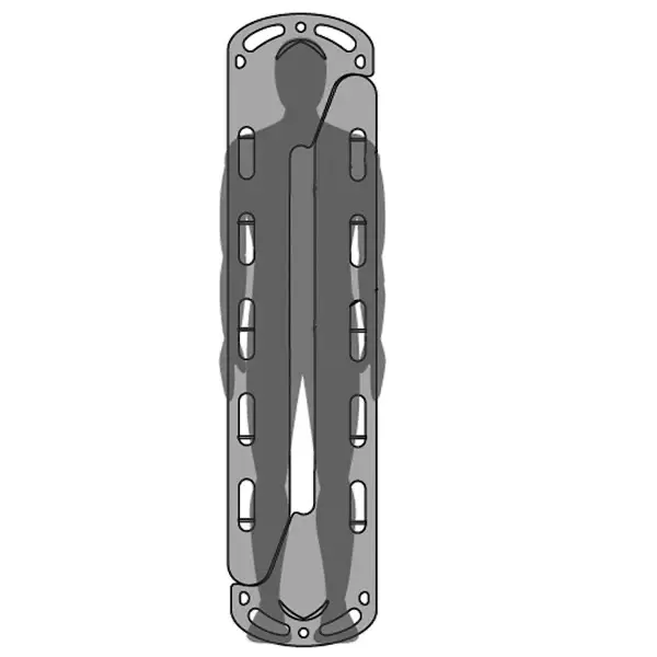 CombiCarrier II – Schaufeltrage und Spineboard
