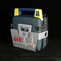 Cardiac Science AED mit Wandhalterung