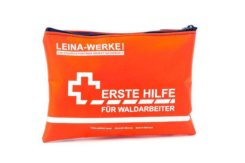 Kompaktes Erste Hilfe-Set für Waldarbeiter – wetterfeste Tasche mit Gürtelschlaufen & sinnvoller Füllung zur Erstversorgung. Jetzt bei Medasi.shop bestellen!