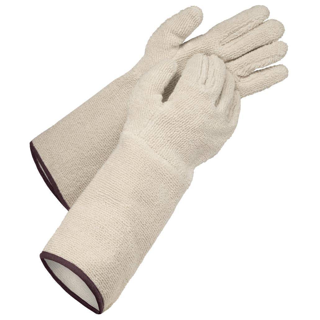 Paar Hitzeschutzhandschuhe uvex profatherm XB40 von Uvex by medasi.shop, robustes Material für thermischen Schutz in professionellen Arbeitsumgebungen.