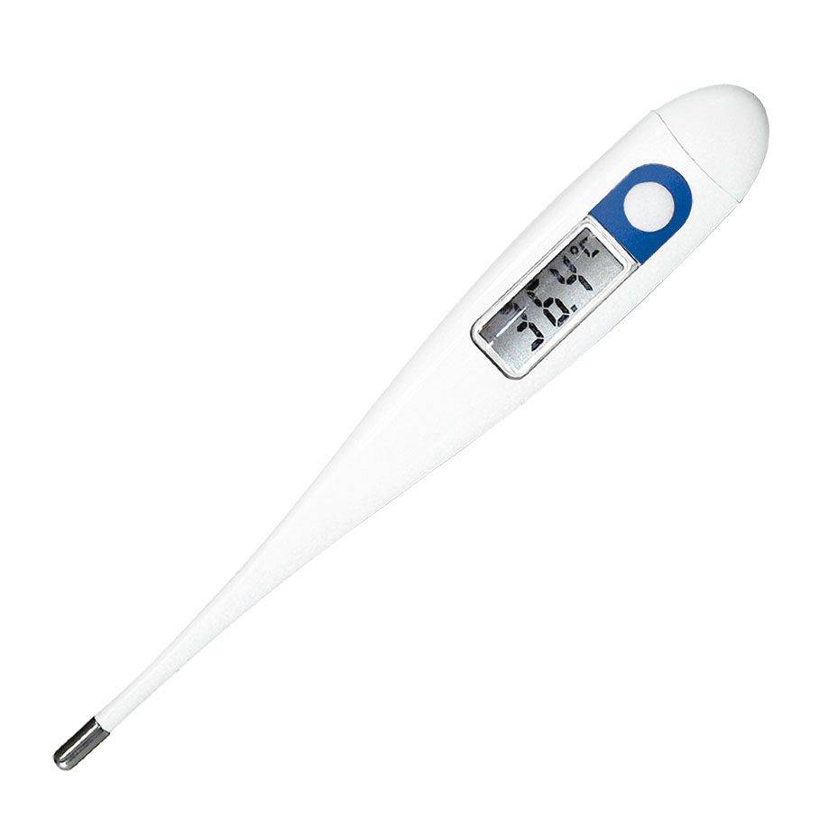 Fieberthermometer Meditemp digital mit LCD-Anzeige für präzise Temperaturmessung, ideal für den Einsatz in der Gesundheitsvorsorge.