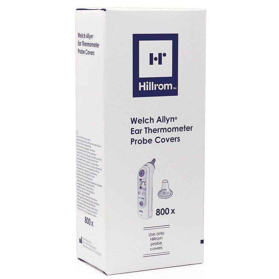 Einmal-Ohrtips für ThermoScan Pro 6000 (800 Stck.) in einer hygienischen Verpackung. Passend für medizinische Ohrthermometer zur genauen Temperaturmessung.