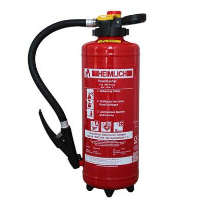 Pulver Aufladefeuerlöscher Heimlich ABC P 6 Sc - 3 12 LE - Medasi.shop - 54011 - Heimlich