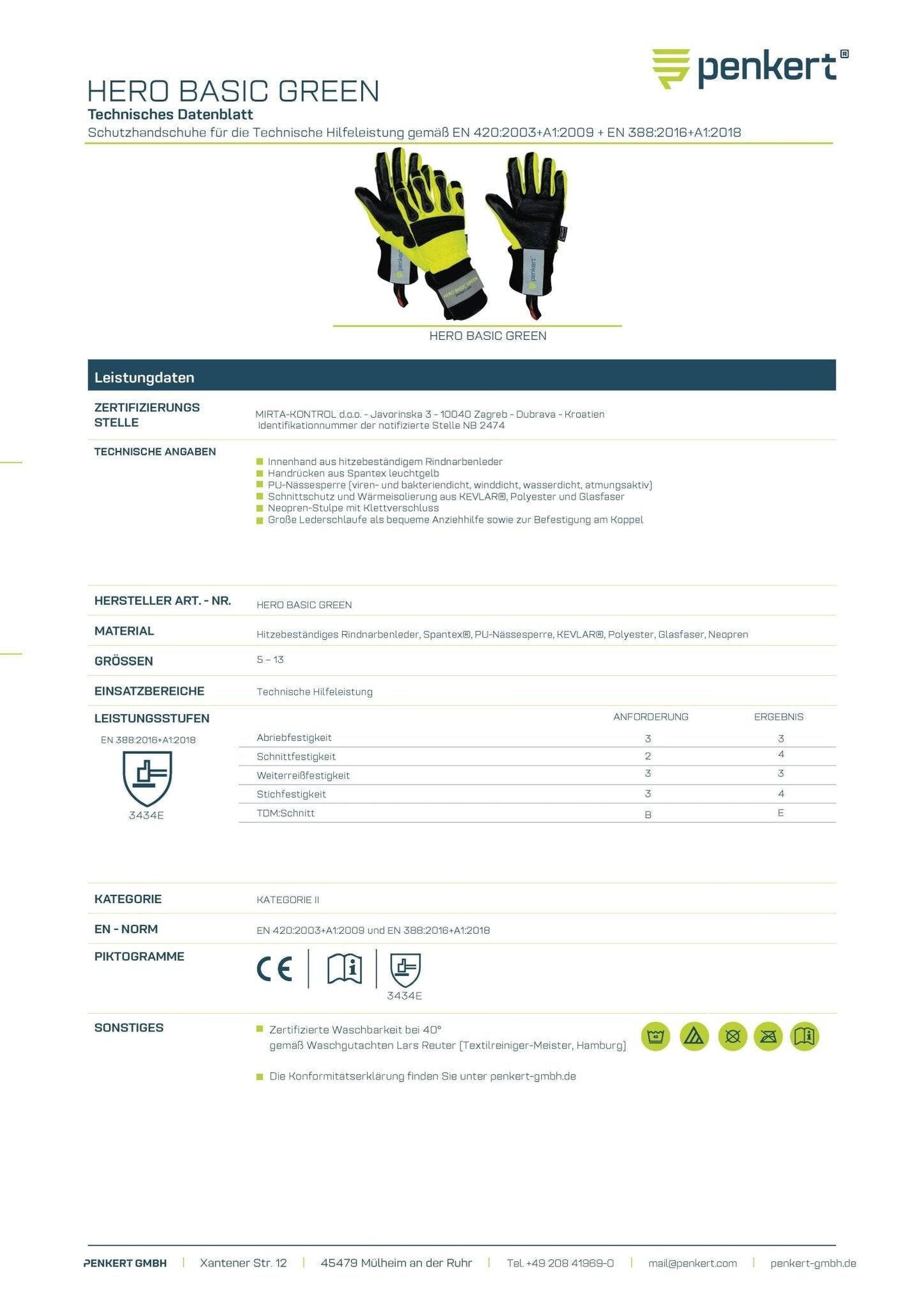 Schutzhandschuhe HERO BASIC GREEN - Medasi.shop - HERO_BASIC_GREEN - 05