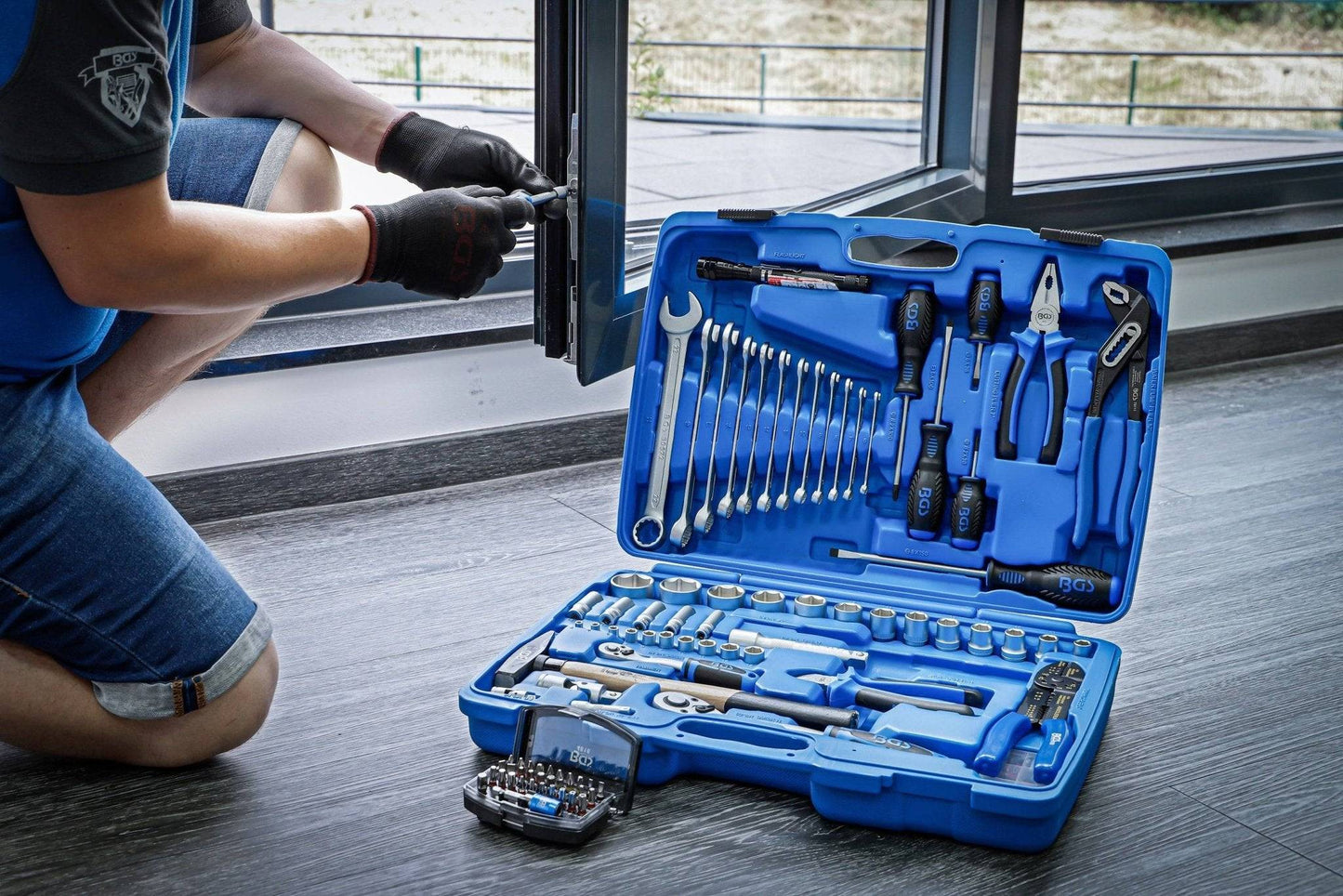 Steckschlüssel - Werkzeugkoffer 117 - tlg. - Medasi.shop - 9029 - BGS