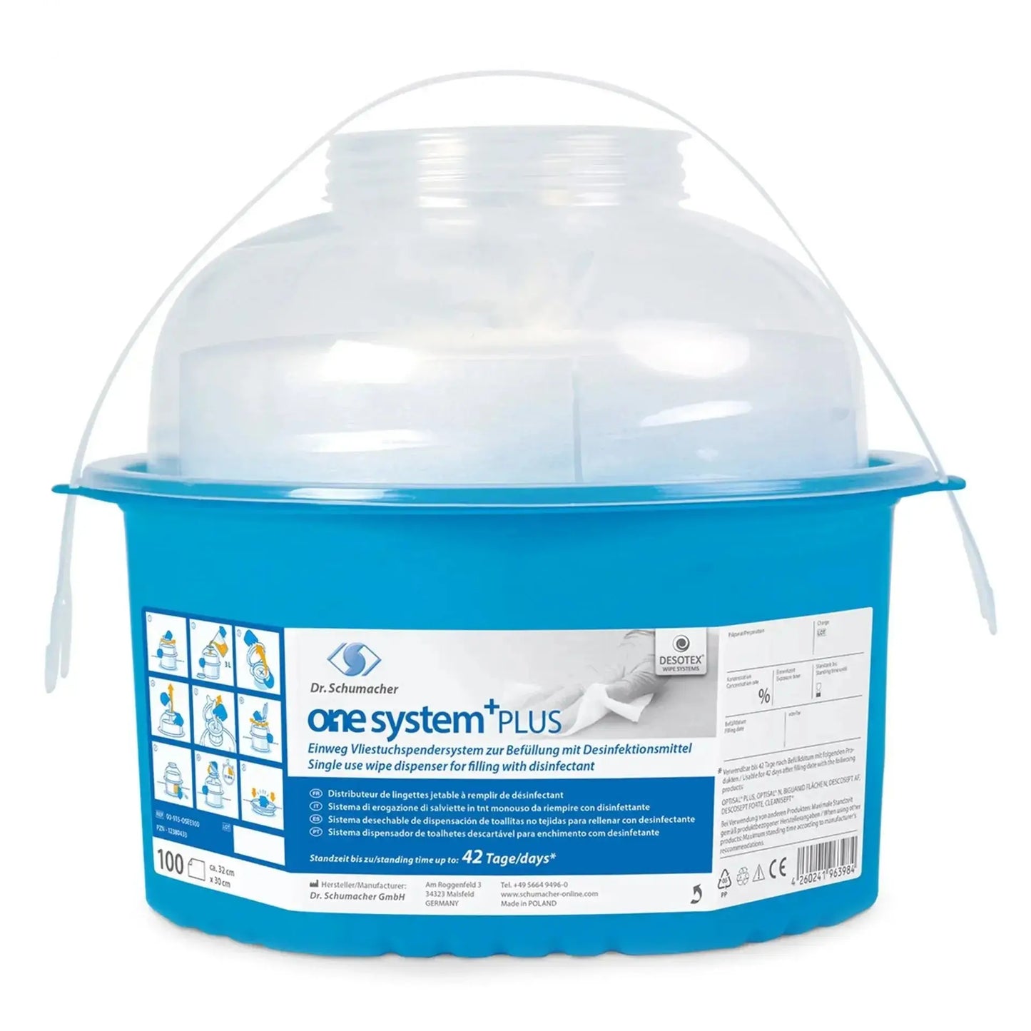 Vliestuchspendersystem Einweg Dr. Schumacher One System Plus - Medasi.shop - PZN - 12380433