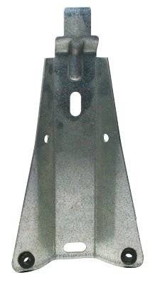 Wandhalter Feuerlöscher 9-12kg - Feuerlöscherhalter aus verzinktem Stahl mit Bohrlöchern zur einfachen Wandmontage. Robuste Halterung für sicheren Halt.