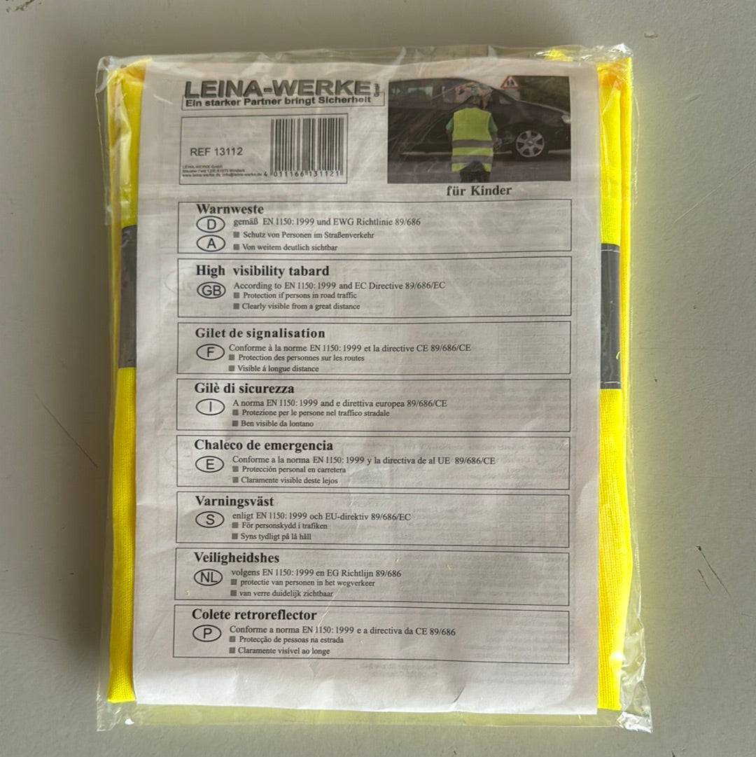 Warnwesten Kinder gelb - Medasi.shop - 13112 - Leina