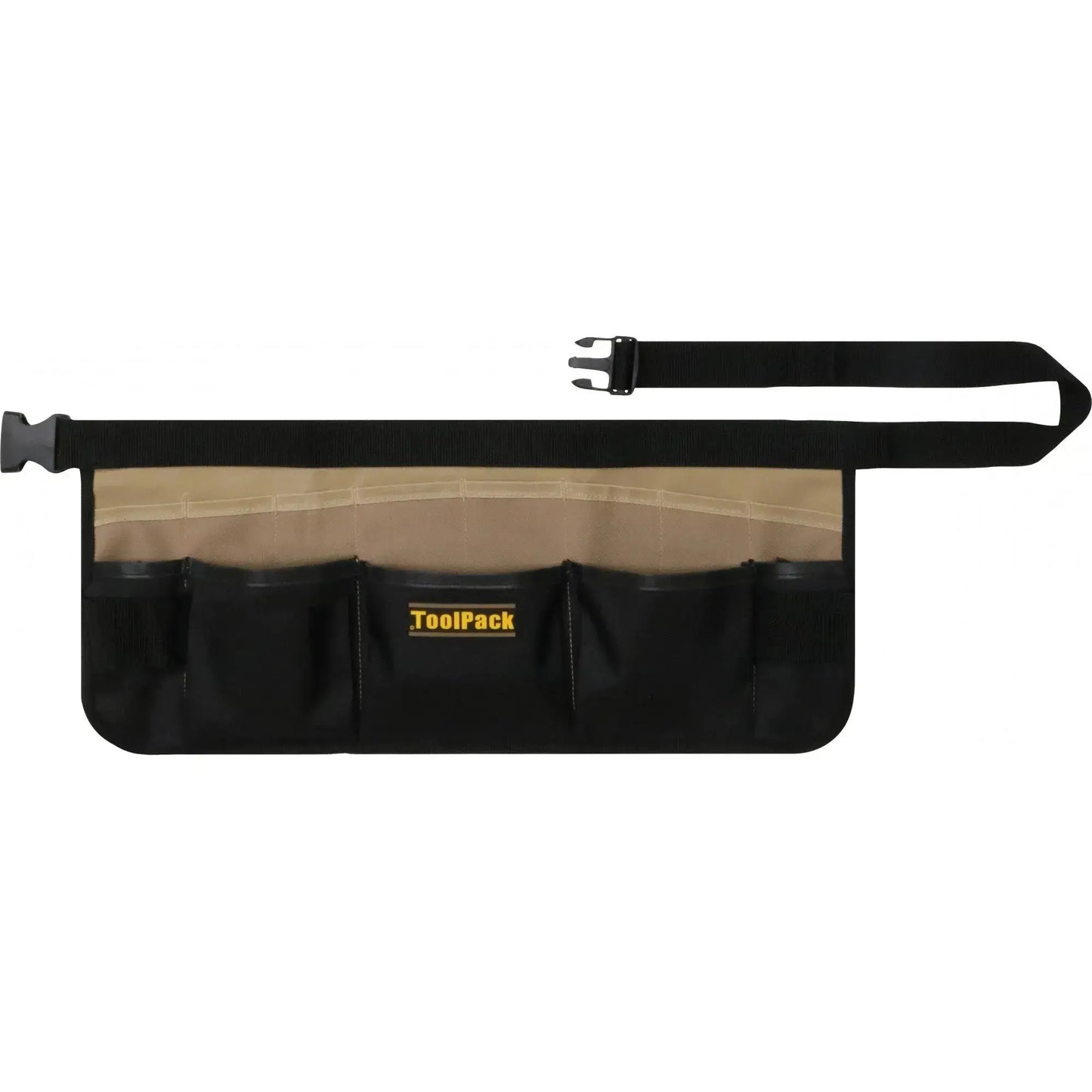 Werkzeuggürtel mit Gürteltasche – robust & vielseitig, aus reißfestem Polyester mit 5 Fächern und verstellbarem Gurt für Handwerkerbedarf.