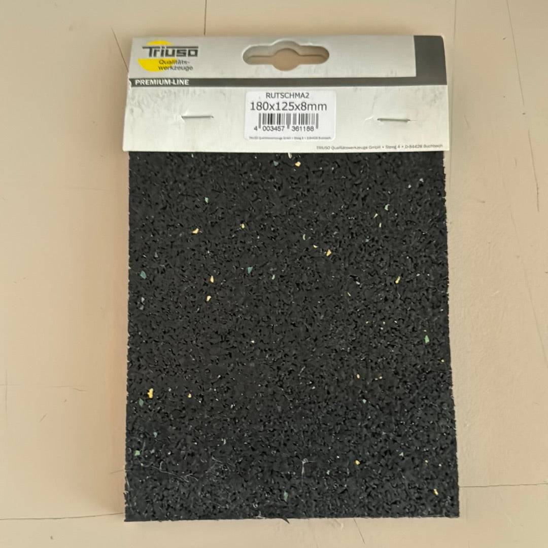 **Alt-Text (Deutsch):**  
Antirutschmatte 180x125x8mm in Schwarz für sicheren Halt und Stabilität