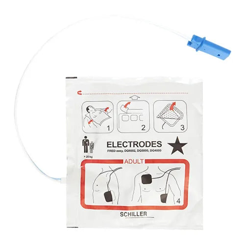 Schiller FRED easy Elektroden für Erwachsene, Medasi.shop, Medical