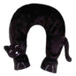 Nackenwärmflasche mit Strickbezug in Katzenform, schwarz, ideal für Wärmebehandlung von Nacken und Schultern. Jetzt günstig kaufen.