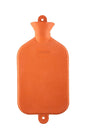 Orange Wärmflasche Naturgummi 3L – energiesparende Wärmelösung mit rutschfester Oberfläche und langlebigem Naturgummi.