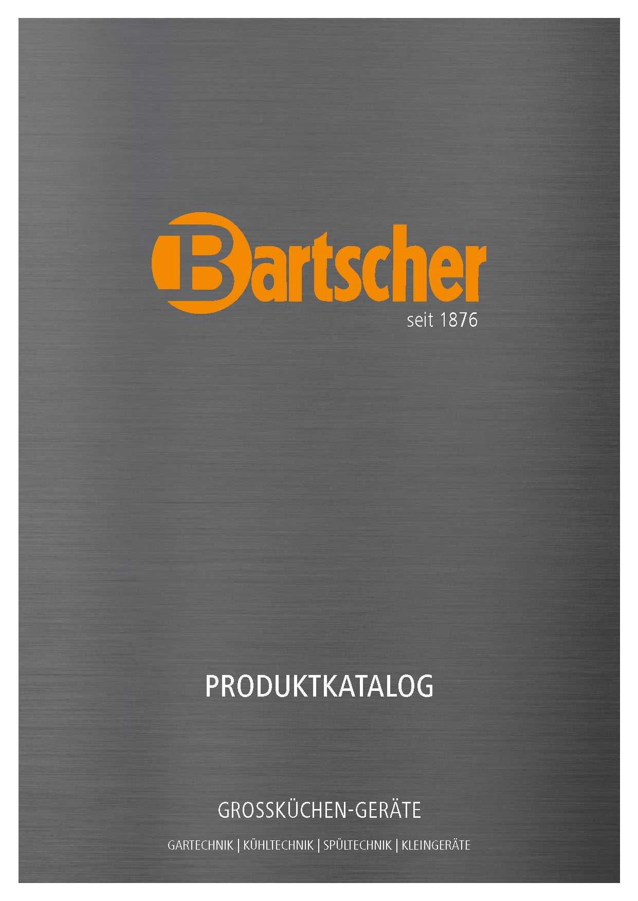 Bartscher Katalog