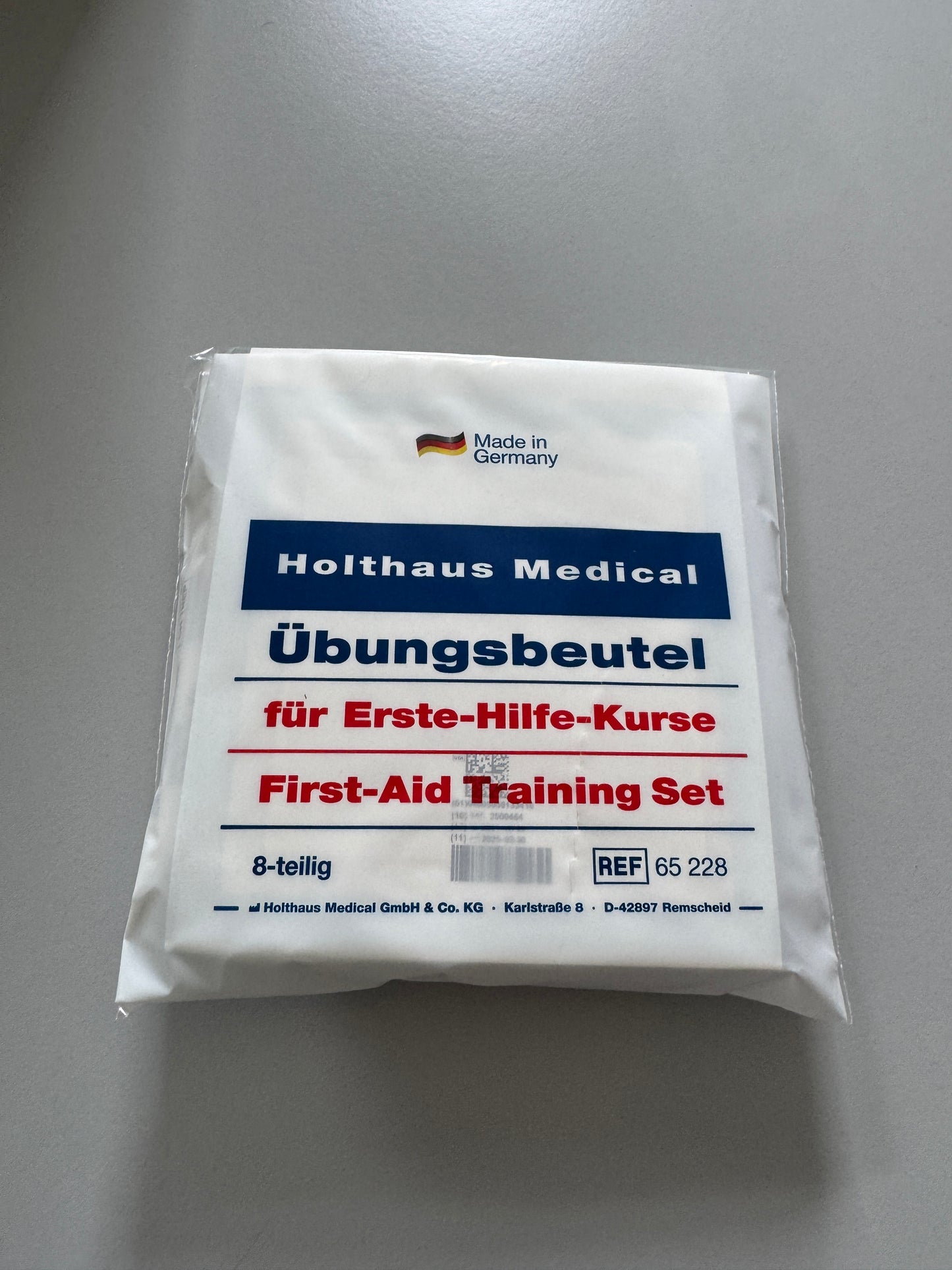 Übungsbeutel / Übungsset für Erste Hilfe Ausbildung