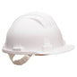 Weißer Arbeitssicherheits-Helm PS61 Portwest für EN 397 konforme Sicherheitsausrüstung. Geeignet für industrielle Anwendungen.