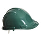 Grüner Schutzhelm Expertbase - PW50 - Portwest aus robustem Polypropylen für professionelle Sicherheitsanforderungen.