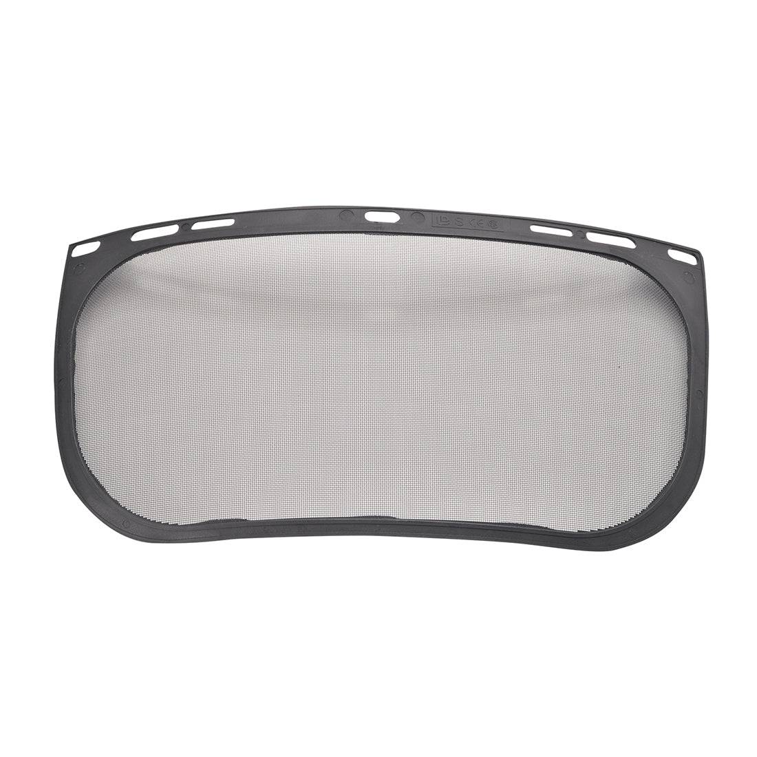 Gitter Visier Schwarz Ersatz PW94 mit Edelstahl-Drahtgeflecht für Gesichtsschutz, kompatibel mit PW93, PW58, PS58. Ideal für Arbeitssicherheit.