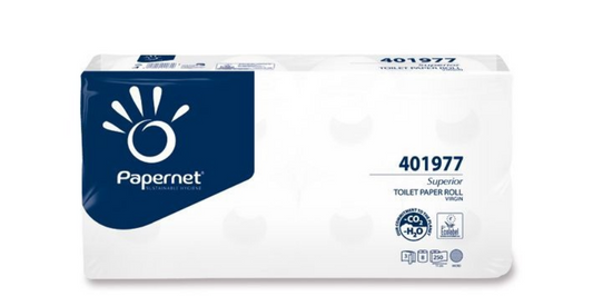Toilettenpapier Papernet Superior weiß 3 lagig, Medasi.shop, Household Paper Products