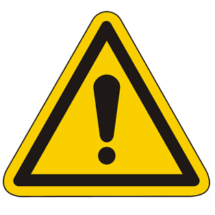 alt="Warnzeichen W001 allgemeine Gefahrenstelle ISO 7010"
alt="Gefahrenschild Baustelle Sicherheitszeichen W001"