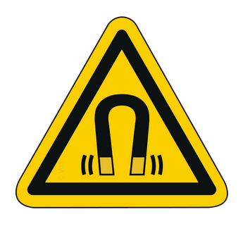 Warnzeichen W006 Magnetfeld