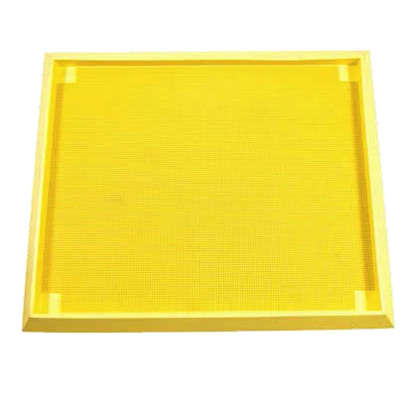 Hygiene-Durchlaufschleuse zur Schuhreinigung und Schuhdesinfektion