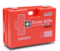 Erste Hilfe Verbandkoffer Leina-Werke Pro Safe plus für Elektro, orange, nach DIN 13169, für Elektroinstallationen und Werkstätten.