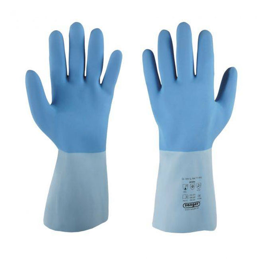 Latex-Vollbeschichtung mit Baumwolljersey Arktis, Medasi.shop, Safety Gloves