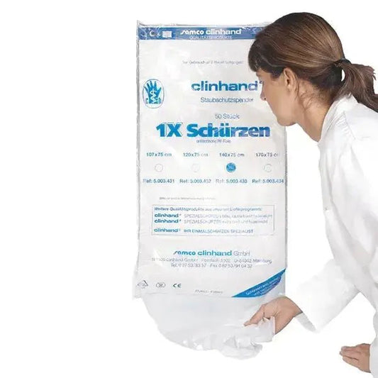 Einmal Schürzen Clinhand aus PE - Folie - Medasi.shop - H9 21