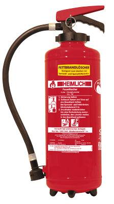 Fettbrand Aufladefeuerlöscher Heimlich FA 6 He - 4 6 Liter fluorfrei 6LE - Medasi.shop - 54508 - Heimlich