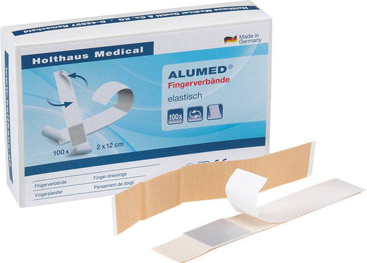 Fingerverband ALUMED® elastisch 100 Stück - Medasi.shop - PZN - 01072757