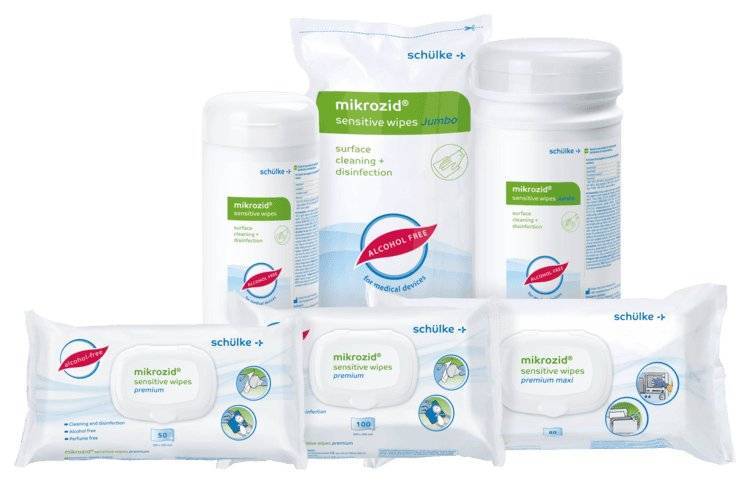 Mikrozid® Sensitive Wipes 20 x 20 cm (50 Tücher) - Medasi.shop - PZN - 17414898