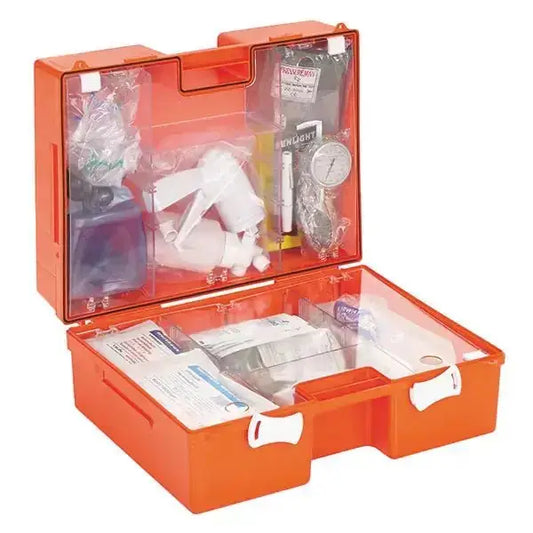 Notfallkoffer Lifebox 1 Pflegeheim gefüllt - Medasi.shop - N4 100P