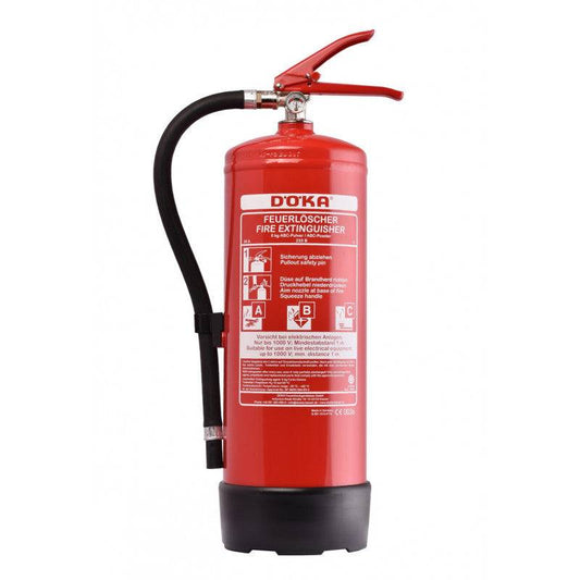 Pulver Dauerdruckfeuerlöscher DÖKA GN6A ABC 10 LE 6 kg - Medasi.shop - 1310 - 0110