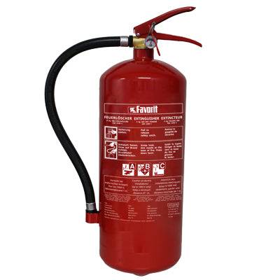 Pulver Dauerdruckfeuerlöscher Favorit ABC GP - 6x 12 LE 6 Kg - Medasi.shop - 54014 - Heimlich