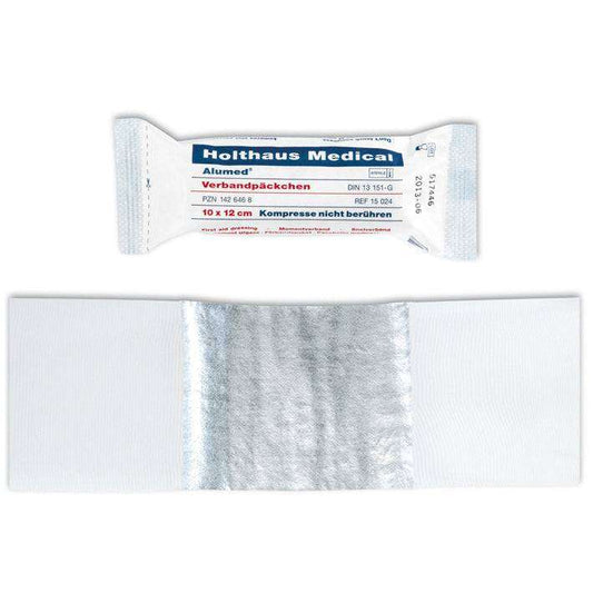 Verbandpäckchen Alumed® Holthaus - Medasi.shop - PZN - 01418078