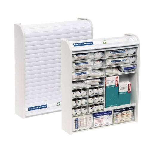 Verbandschrank Rollmed® 48 x 42 x 10 cm, leer, weiß - Medasi.shop - PZN - 00635342